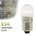 thumbnail image 2 of E10 LED Old Flashlight Bulb Torch Bike Tail Signal Warm Work 3000K 6500K✨4 Z3R2, 2 of 8