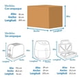 thumbnail image 4 of Combo de Freidora de Aire Atvio Home AT-CMB359MX Con Tostador y Sandwichera Color Negro, 4 of 4
