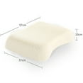 thumbnail image 2 of Odema Natural Latex Wavy Medium Bamboo Fiber Latex Bed Pillows - Eco-Friendly (2 Count), 2 of 7