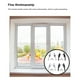 thumbnail image 5 of Riwesomey Manija de ventana, ferretería para el hogar, palanca, manijas de bloqueo abatibles, sala de estar, instalación práctica, Accesorios Type2 NO2, 5 of 6