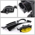 thumbnail image 4 of DNA Motoring For 14-16 Honda Odyssey Yellow Lens Driver Fog Light Lamps Pair w/Switch+Wiring+Bezel, 4 of 6