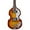 Yellow, variant on Rogue VB-100 Violin Bass Guitar Vintage Sunburst
