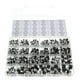 thumbnail image 1 of surtido densadores electrolíticos SMD de 400 piezas, rango de 24 tipos 1-1000 5W 5V 1A condensador electrolítico de aluminio para SM SunniMix Capacitor electrolítico, 1 of 6