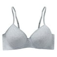 thumbnail image 5 of XIYON Bras For Women Ladies Smooth Pure Thin Underwear T Shirt Thin Cup Bra Soft Comfortable Everyday Bra, 5 of 5