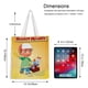 thumbnail image 5 of Handy Manny Bolso de tela con estampado de lienzo para mujer, bolsa de compras reutilizable y estética, con cremallera interior, regalo para mujer,40*45cm., 5 of 6