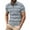 Gray1, variant on fatyb Men's Fashion Shirts Print Short Sleeve Golf Casual Shirts Button up Summer Beach Collar T-Shirts