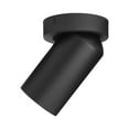 thumbnail image 6 of 3" Black Surface Mount Modern Adjustable Cylinder, 6 of 9