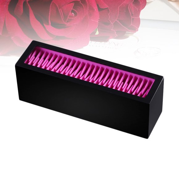 AURARMLET Soporte Para Brochas De Maquillaje Plástico Con Elasticidad Para Cepillos Finos Y Gruesos