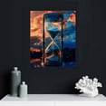 thumbnail image 4 of COMIO Landscape Photography Art Starry Sky Hourglass Poster Decorative Painting Canvas Wall Art Living Room Posters Bedroom Painting, 4 of 4