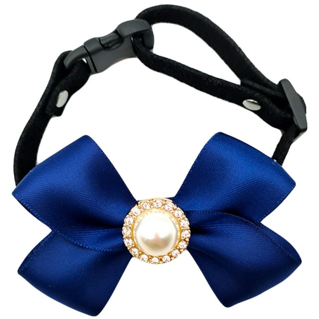 Chat Noeud Papillon Collier Vintage: Réglable Chien Sécurité Collier Chaton Noeud Papillon pour Animal de Compagnie