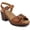 Cognac, variant on Women's Sisilia Open Toe Ankle Strap Clogs