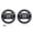 Black, variant on Steering Wheels for Nintendo Switch 2 Console JoyCons,Racing Wheels for Racing Game,Accessories for Switch 2 (2025) JoyCon, Set of 2