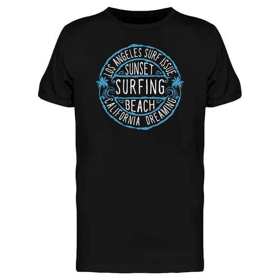 Sunset Surfing Beach Tee Men's -Image by Shutterstock