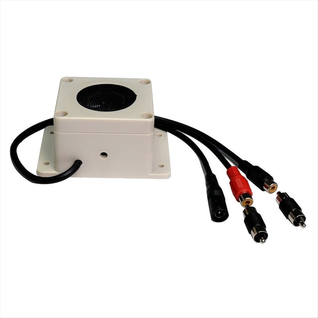 Micrófono Impermeable Altavoz en 1 Dispositivo para Cámara de Seguridad Exterior para Cámara IP Grabación de Audio Interfono Bidireccional