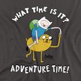 thumbnail image 2 of Adventure Time Ride Bump Women's T Shirt, Charcoal, Medium, 2 of 6