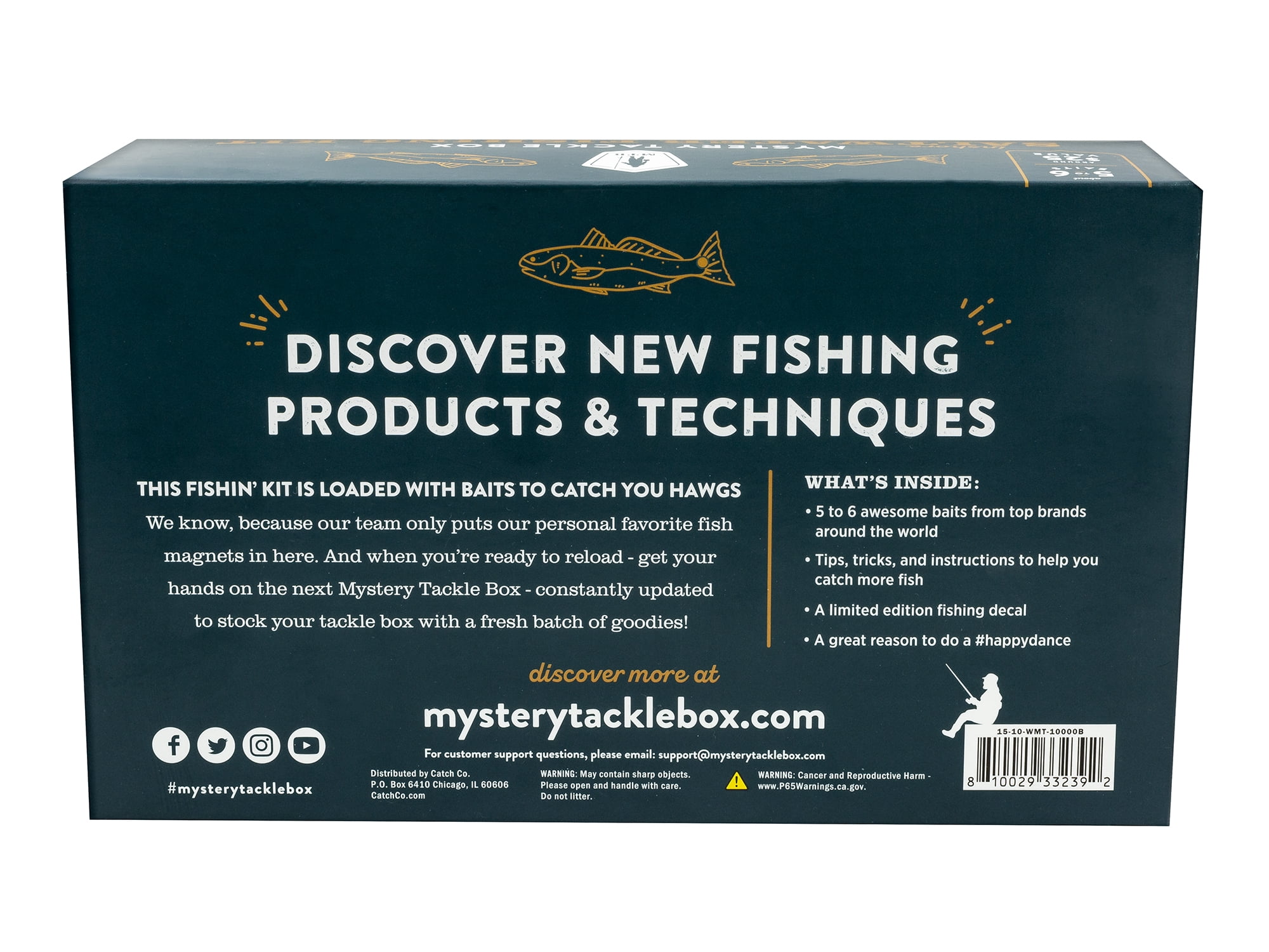 Mystery Tackle Box Saltwater Regular Fishing Lure Kit