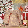 thumbnail image 6 of Naloa Cute Bee Drawstring Christmas Bags, 3D Xmas Gift Bags, Christmas Wrapping Bags, Xmas Goodie Bags, Treat Pouch Bags, Party Favor Bags-, 6 of 9