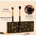 thumbnail image 2 of Set De Brochas De Maquillaje De Ojos, 10 Unidades, Modelo Negro, 2 of 4