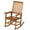 Light Brown, variant on Acacia Indoor Rocking Chair, Outdoor Solid Wood Patio Furniture New Style Brown,Light Brown