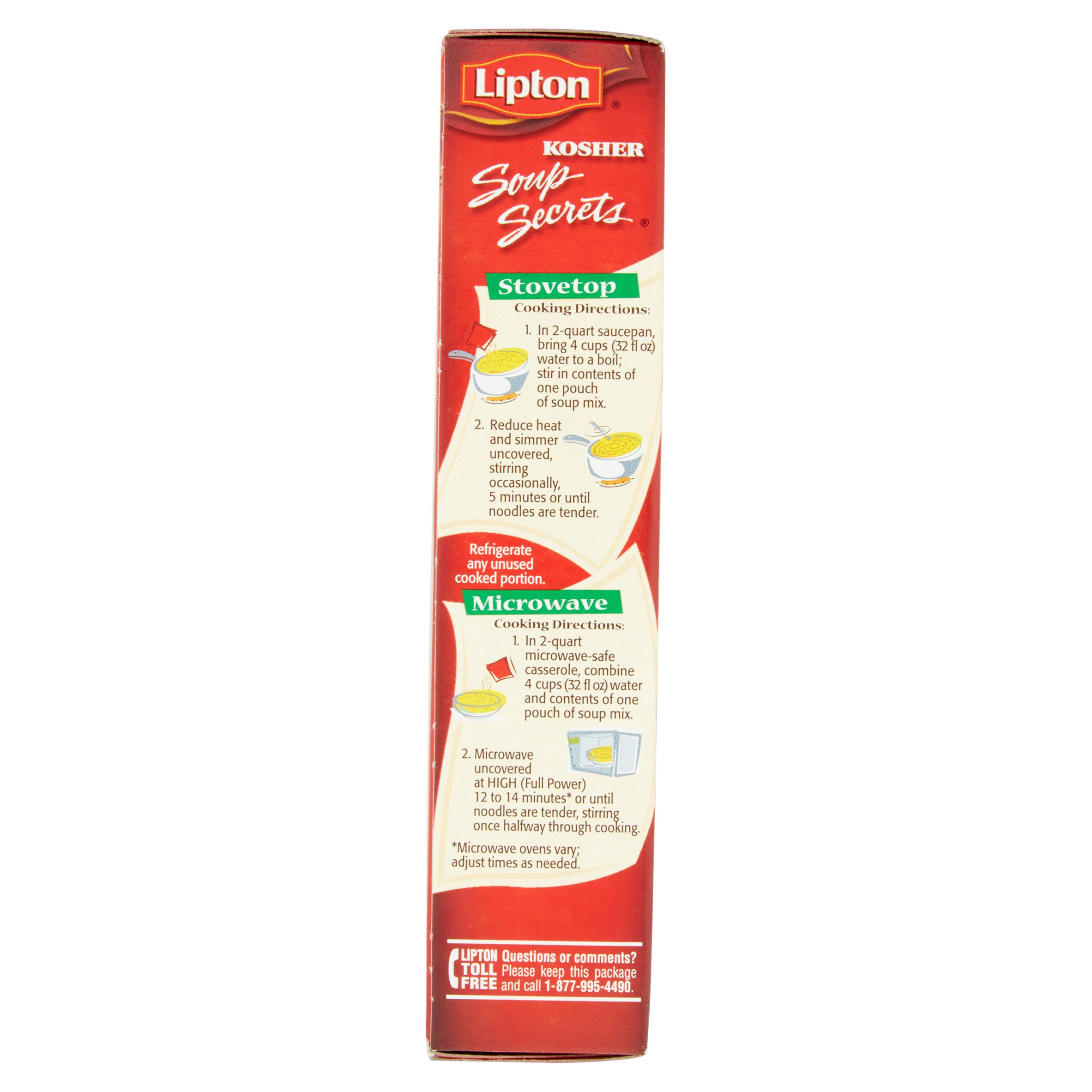 Lipton Soup Secrets Noodle Soup With Chicken, 4.09 oz - image 3 of 5