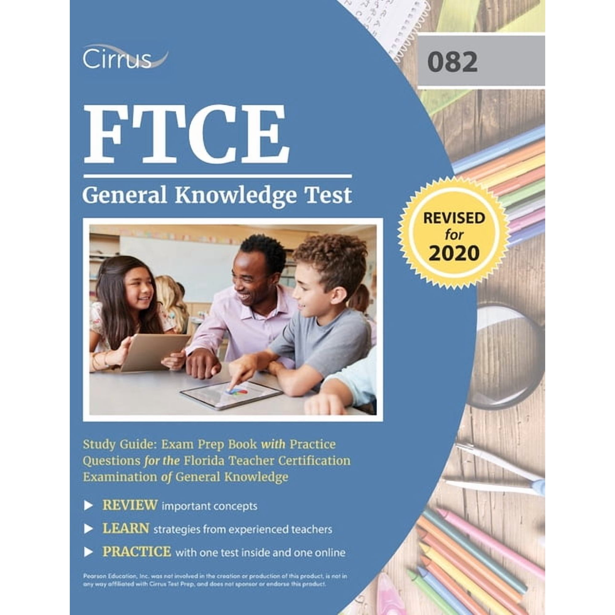 FTCE General Knowledge Test Study Guide: Exam Prep Book with Practice Questions for the Florida Teacher Certification Ex, (Paperback)
