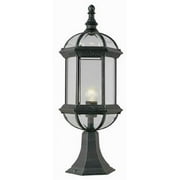 Trans Globe Lighting - Classic - One Light Outdoor Pier Base Verde Green Finish