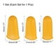 thumbnail image 2 of Uxcell 9Pcs Protectores de Dedos de Goma, Dedales de Silicona, 3 Tamaños Naranja, 2 of 6