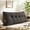 Black, variant on Dorm Headboard Pillow Twin XL Dorm Bed Wedge Cushion, No Nail College Dorm Room Essentials Back Support for Reading, Plush Bolster for Daybed Bun (Black, Twin 23.62x15.75in)