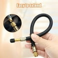 thumbnail image 3 of HeeHom Universal Flexible Tire Valve Extenders, 2025 New Valve Adaptor Tire Valve Stem Extension, Flexible Valve Stem Extenders for Car, Motorcycle, RV, Truck, Bike, Scooter, 3 of 7