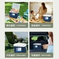 thumbnail image 6 of Summercome Insulated Portable Cooler Box, Hard Cooler with Heavy Duty Handle & Up to 3 Day Ice Retention, Great for Beach, Picnic, Camping, Tailgating, Groceries, Boating, & More (5L, Blue), 6 of 7