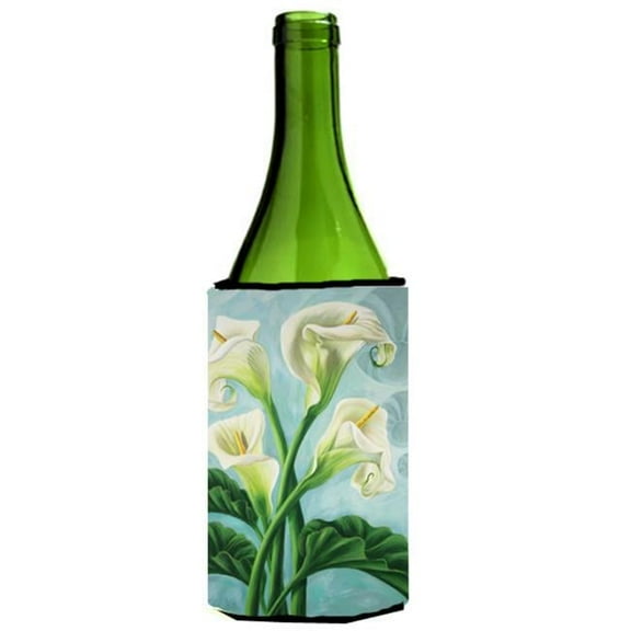Arum Lilly by Judith Yates Wine Bottle Can cooler Hugger
