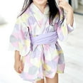 thumbnail image 2 of Gunia Toddler Girl Outfits,Sets Stylish Printed Kimono Long Sleeve Set Casual Wear 1-6 Ideal Year Round Fashion Girl Clothes Set,12-18 Months, 2 of 7