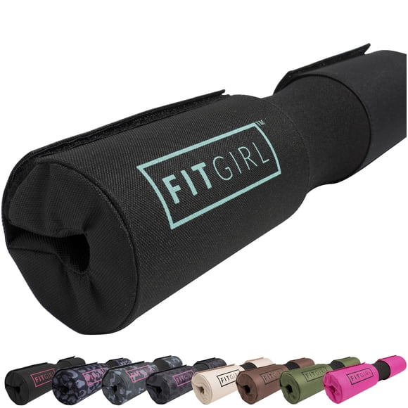 Almohadilla para sentadillas y almohadilla de empuje de cadera FITGIRL para el día de las piernas (menta)