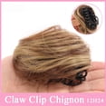 thumbnail image 2 of Chignon Spatial Mini Pince à Cheveux Chignon Oreilles de Chat Désordonnées Extension de Cheveux Beigne Chignon, 2 of 6