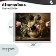 thumbnail image 4 of Stupell Industries French Country Black Tulips & Peach Bouquet White Framed Giclee Art, 20 x 16, by Franklyn Gregory, 4 of 8