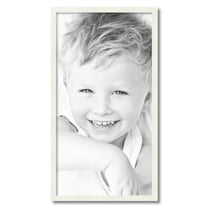 ArtToFrames 17" x 32" White Picture Frame, 17x32 inch White Wood Poster Frame (WOM-5138)