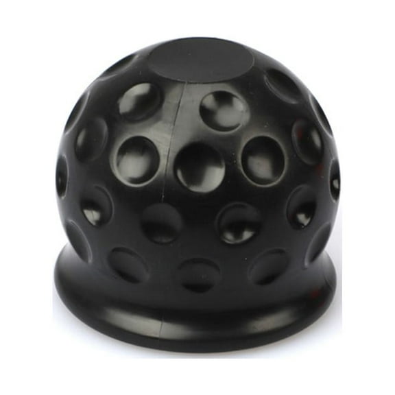 50mm Black Tow Bar Ball Cover-Cap Towing Hitch Caravan Trailer