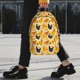 thumbnail image 2 of Disketp Funny Chicken Mochila Escolar de 15 Pulgadas, Mochila Ligera para Estudiantes, Viajes y Trabajo, Cómoda y Resistente para el Uso Diario, 2 of 6