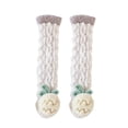 thumbnail image 2 of 3D Baby Winter Fluffy Fuzzy Slipper Socks,Toddlers Indoor Long Socks Cute Cartoon Animal Slipper Socks Warm Socks One Size, 2 of 5