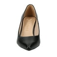 thumbnail image 6 of Journee Womens Scylee Slip On Stiletto Pointed Toe Pumps, Widths Available, 6 of 9