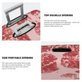 thumbnail image 5 of Daiia Red Meat Luggage Cover, Thickened Washable Travel Luggage Covers, Elastic Unique Baggage Covers for 18-20 inch Luggage-Large, 5 of 9