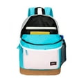 thumbnail image 4 of Genuine Dickies Unisex Varsity 17" Laptop Backpack Light Blue Pink Color Block, 4 of 4