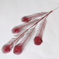 thumbnail image 3 of Coofit 2PCS Artificial Flower Lifelike Peacock Tail Fake Plant Fake Flower for Wedding, 3 of 6