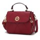 thumbnail image 1 of Bolso satchel de piel vegana, 1 of 1