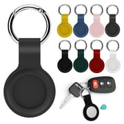 Protective Cover PU Leather Case Location Tracker Protector for AirTags Tracker