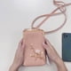 thumbnail image 3 of Cartera bandolera para mujer, para oficina y papelería, con compartimento para teléfono móvil, pequeña, tipo cartera., 3 of 4
