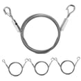 thumbnail image 5 of PBPBOX 4Pcs Stainless Steel Picture Hanging Wire with Dual Hooks Adjustable Heavy Duty Cord for Home Mirrors Artwork, 5 of 7