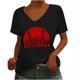 thumbnail image 1 of Camiseta sin mangas con cuello en V y estampado informal elegante para mujer OAVQHLG3B Store  lin121212, 1 of 5