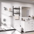 thumbnail image 4 of Wowow Single Handle 5-Spray Tub and Shower Faucet 1.8 GPM with High Pressure Showerhead in Brushed Nickel Valve Included, 4 of 8
