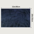 thumbnail image 7 of REGALWOVEN Non Slip Washable Soft Absorbent Bath Rug with Rubber Backing for Shower Floor Blue 20" x 32", 7 of 7